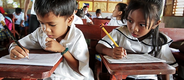 School in The Philippines in progress